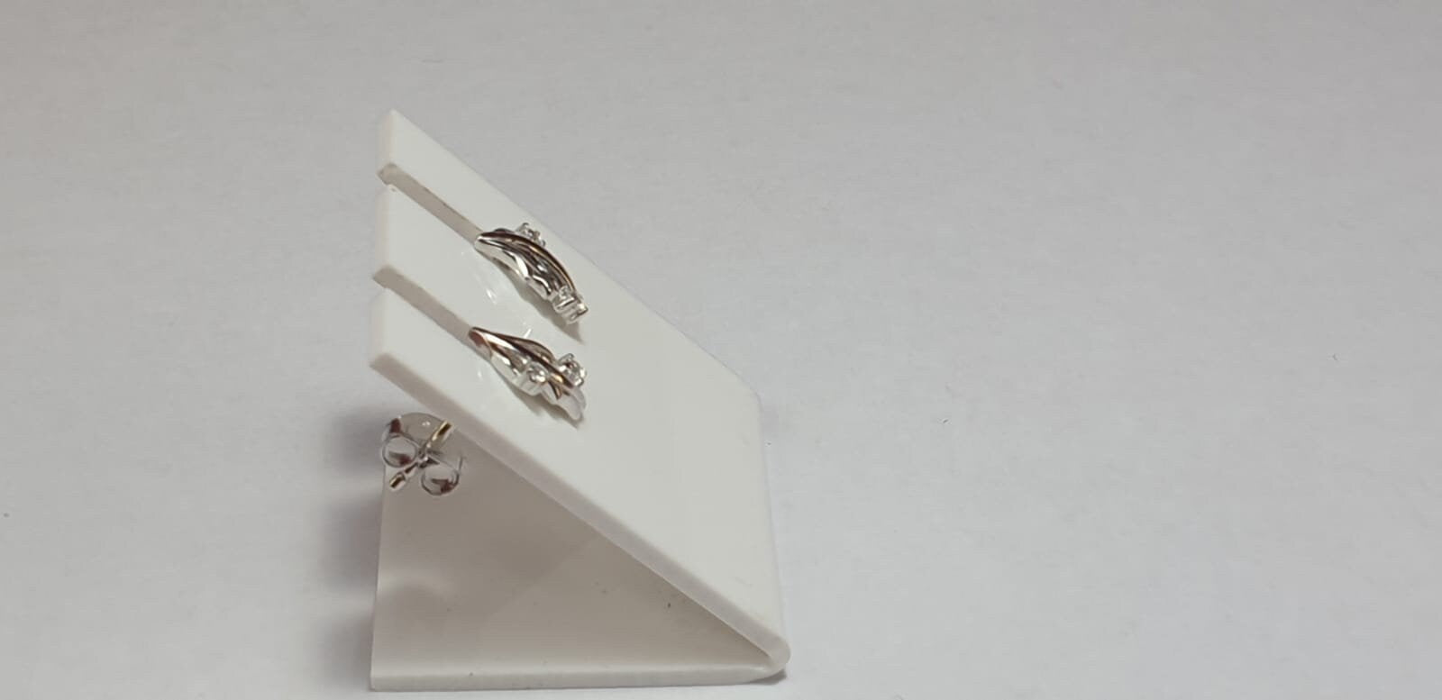 Edle funkelnde Zirkonia Ohrstecker Ohrschmuck 925 Silber American Diamant