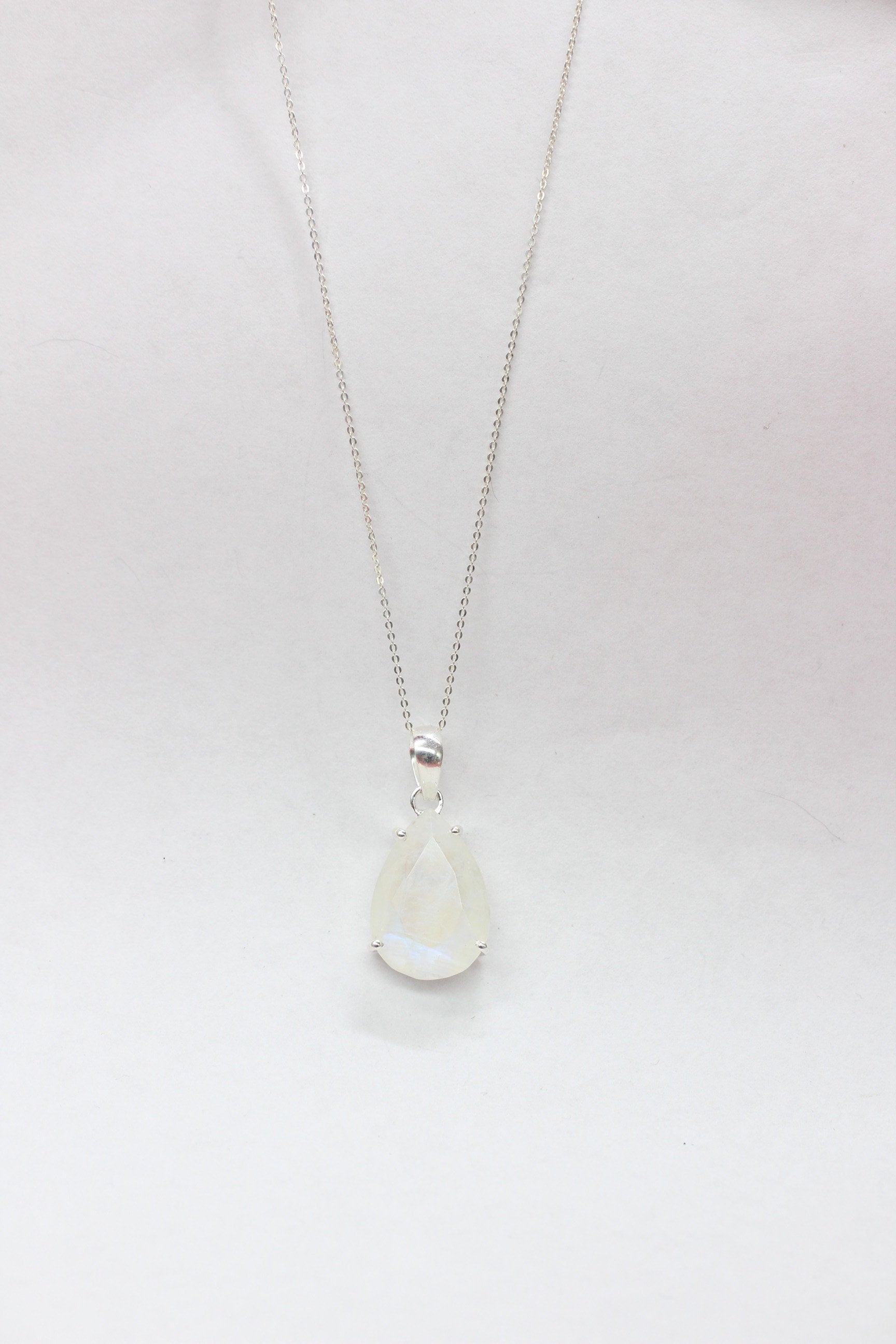 Edler 18,3 Carat Mondlichttopas Anhänger 925 Silber