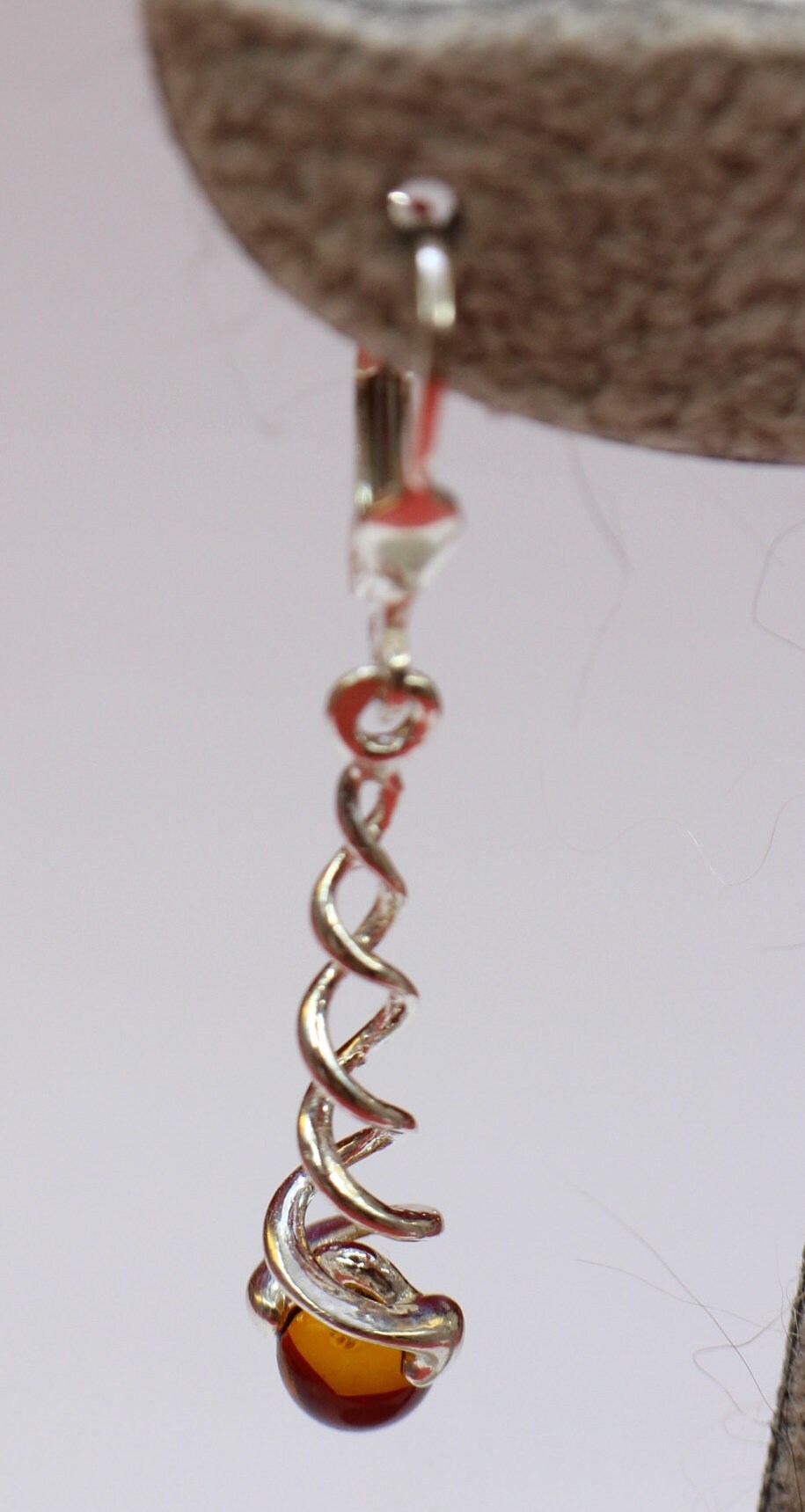 Edle Bernstein Ohrhanger 925 Silber edler Bernstein aus Litauen Top Schmuck