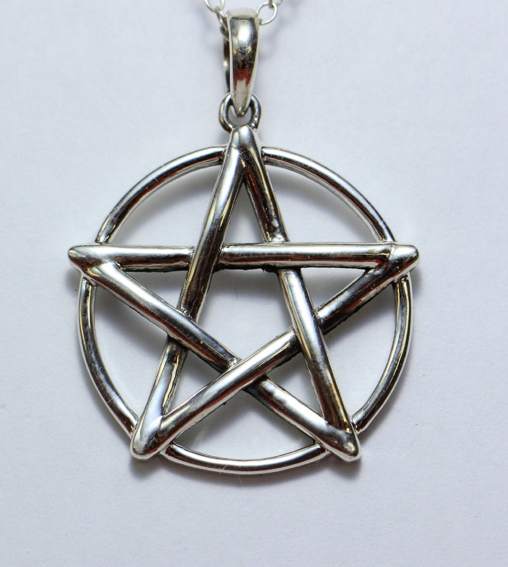 Anhanger Davidstern 925 Silber ca 2,5 cm Durchmesser Talisman Collier Kette