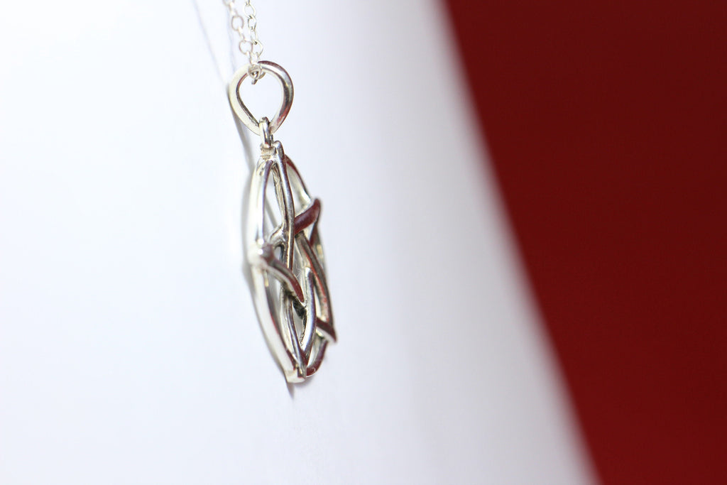 Anhanger Davidstern 925 Silber ca 2,5 cm Durchmesser Talisman Collier Kette