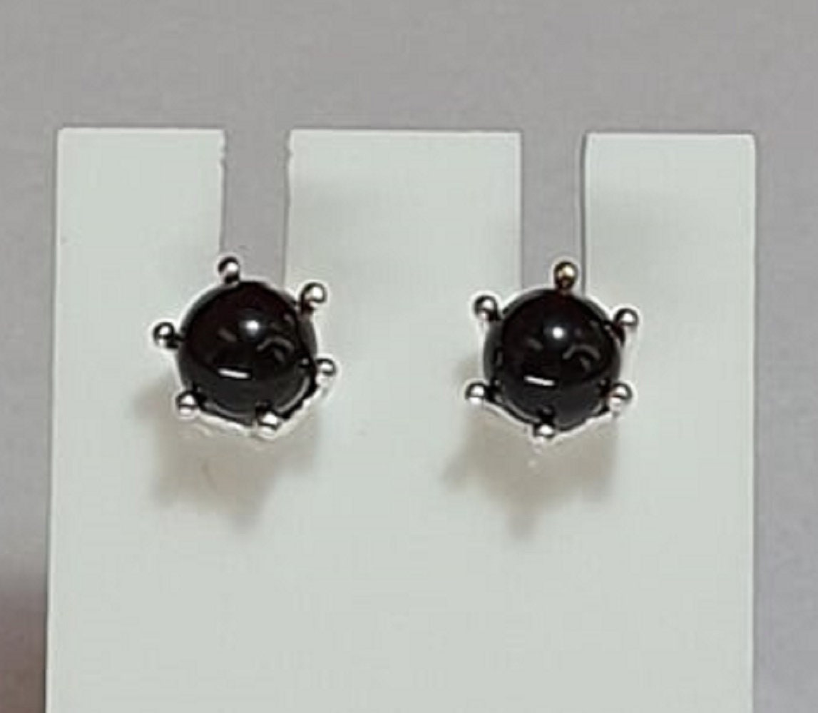 braune Bernstein Ohrstecker 925 Silber Ohrschmuck Bernstein aus Letland