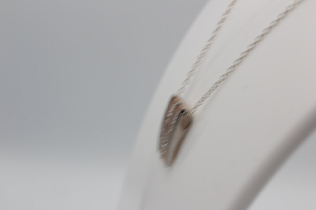 Bicolor Anhänger 925 Sterling Silber - Teilvergoldet & Rhodiniert - 12 Funkelnde Zirkonia Rosé - Edler Echtschmuck Anhänger - Handgefertigt