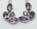 Edle 1,68 Carat Amethyst Ohrstecker romantik pur 925 Silber Ohrschmuck Top