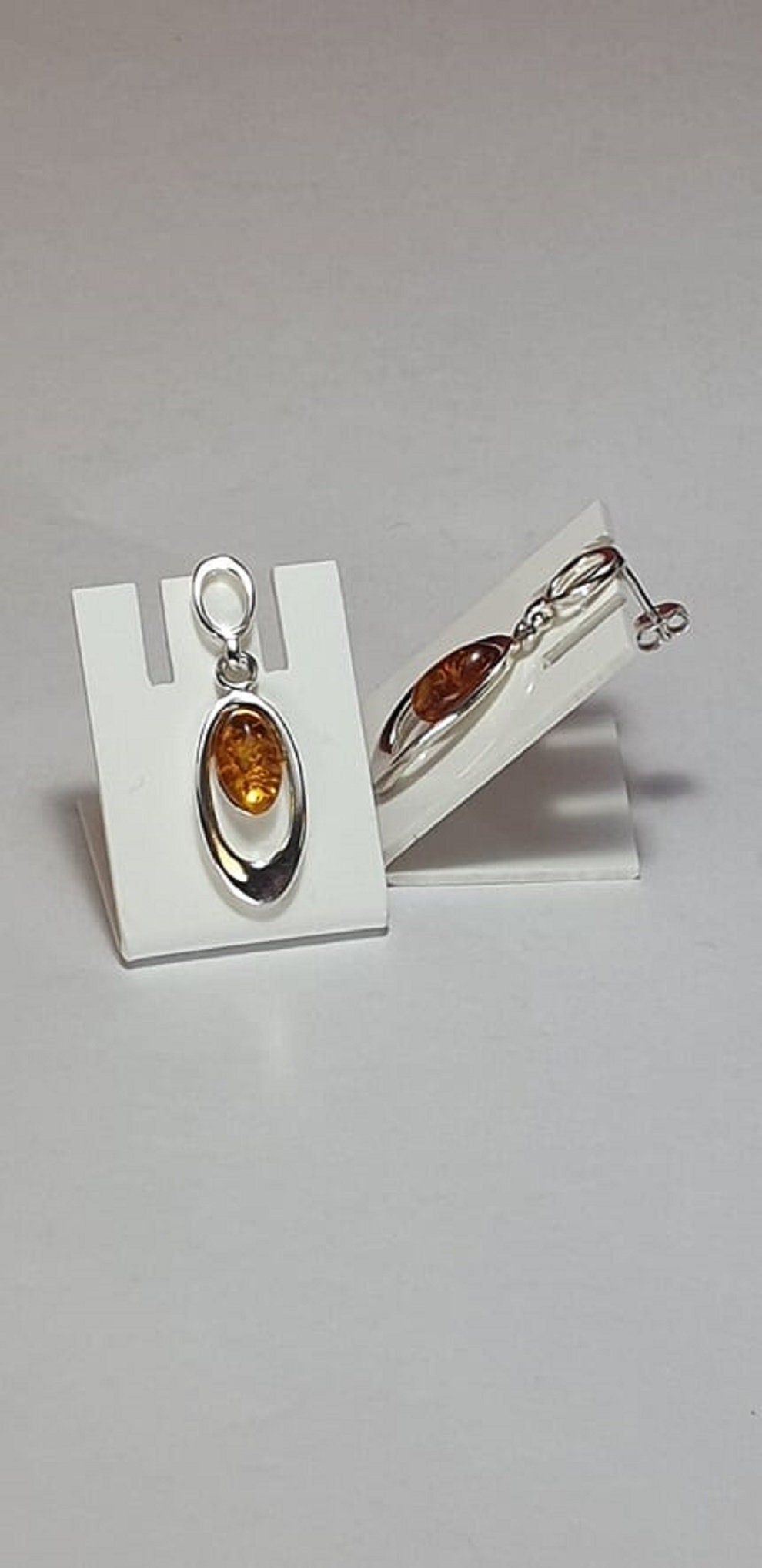 Bernstein Ohrstecker 925 Silber echter Bernstein aus Litauen Ohrhanger top Edel