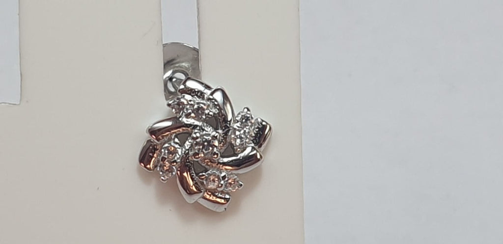 Edle Zirkonia Ohrstecker aus 925  Sterling Silber American Diamant Top Ohrstecker