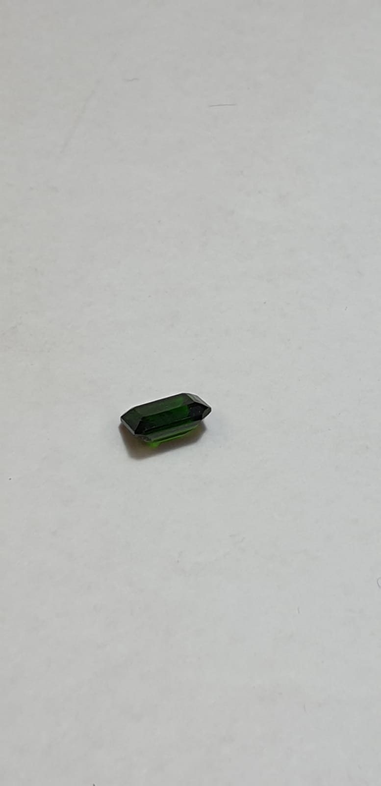 0,93 Carat Chrom Diopsid aus Russland AAA Qualitat Octagon Schliff Top Qualitat