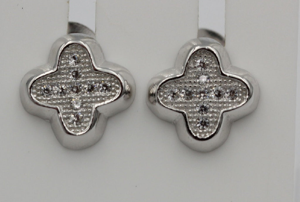 Ohrstecker 925 Sterling Silber mit Zirkonia Ohrringe Silberohrringe Sonderposten
