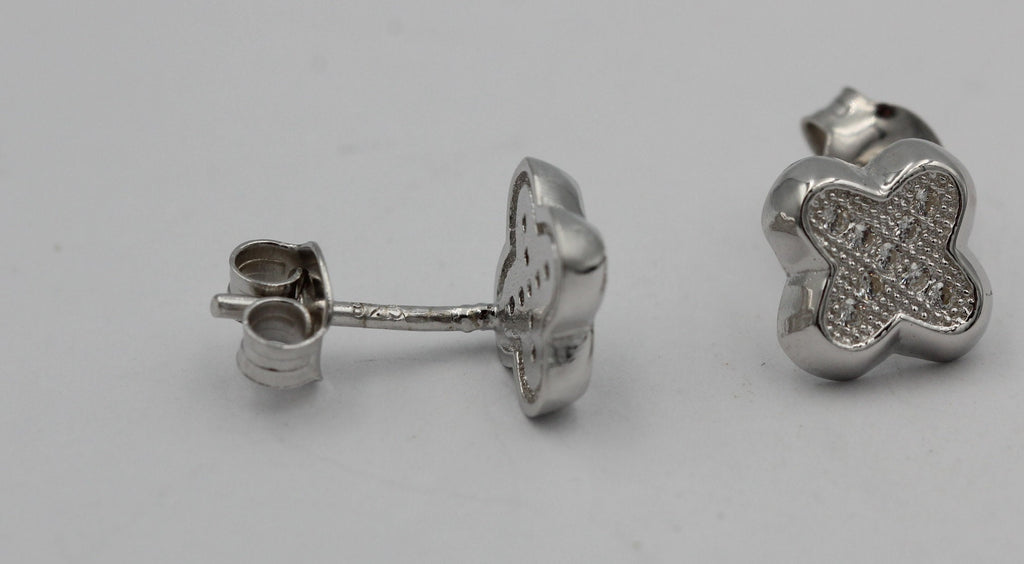 Ohrstecker 925 Sterling Silber mit Zirkonia Ohrringe Silberohrringe Sonderposten