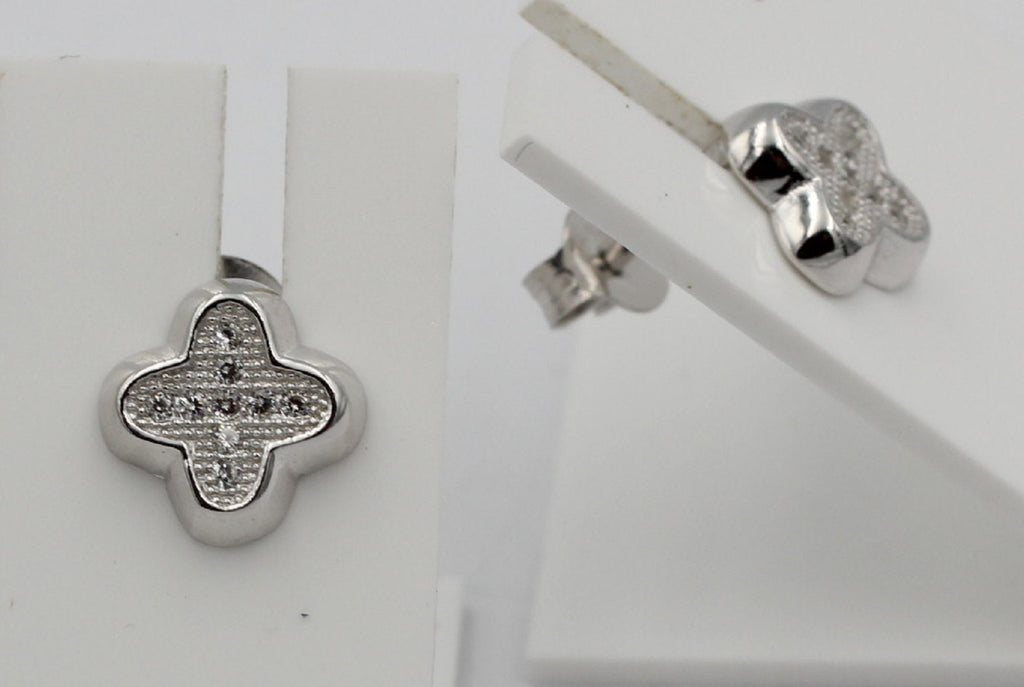 Ohrstecker 925 Sterling Silber mit Zirkonia Ohrringe Silberohrringe Sonderposten