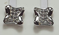 Edle Zirkonia Ohrstecker 925 Silber Unisex American Diamant Ohrstecker