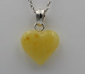 Bernstein Herz 925 Silber Anhänger Collieranhänger Herz aus Bernstein Schmuck