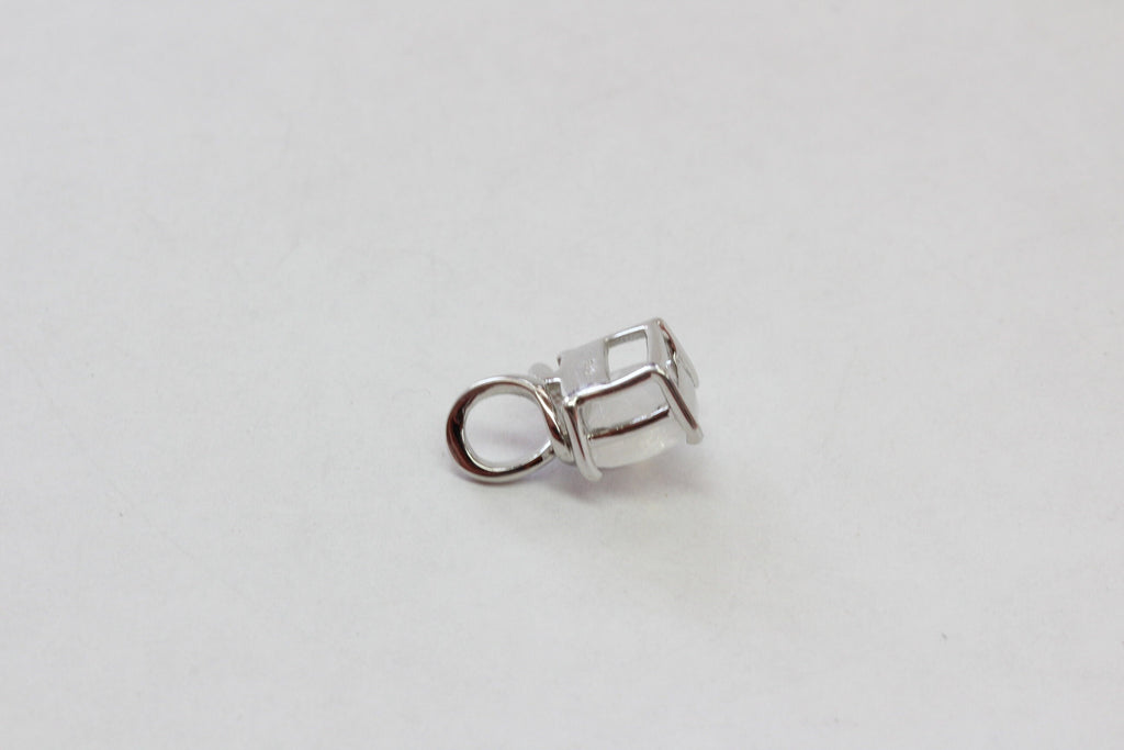 Edler 1,40 Carat Mondlichttopas Anhanger 925 Silber Checker Schliff top Edelstein