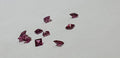 0,39 Carat echter Rhodolith Edelstein in Squareschliff 4 x 4 mm in AAA Qualitat