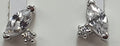 Edle Zirkonia Ohrstecker 925  Silber Ohrschmuck Ohrring aus Sterling SIlber
