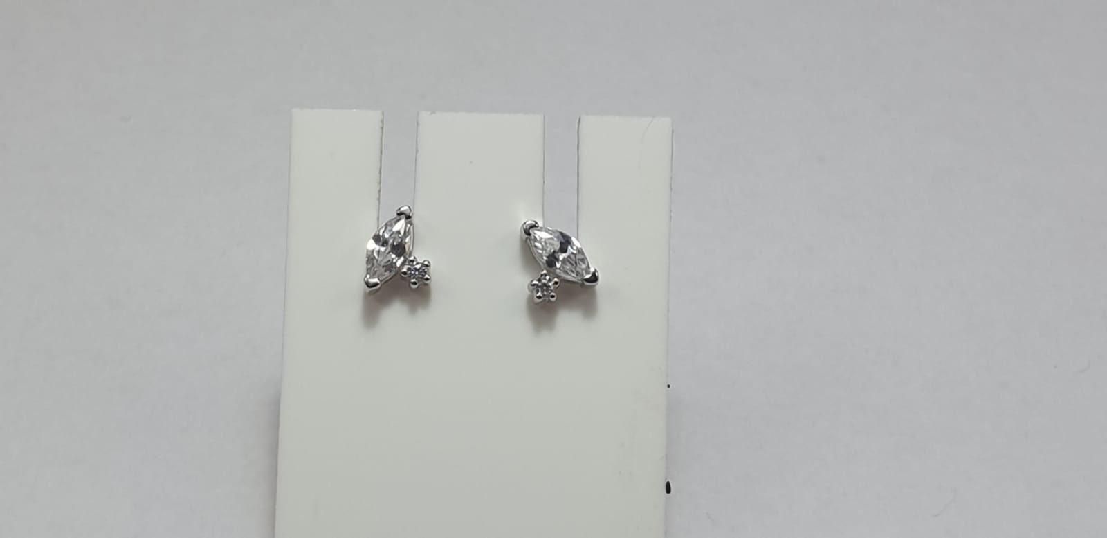 Edle Zirkonia Ohrstecker 925  Silber Ohrschmuck Ohrring aus Sterling SIlber