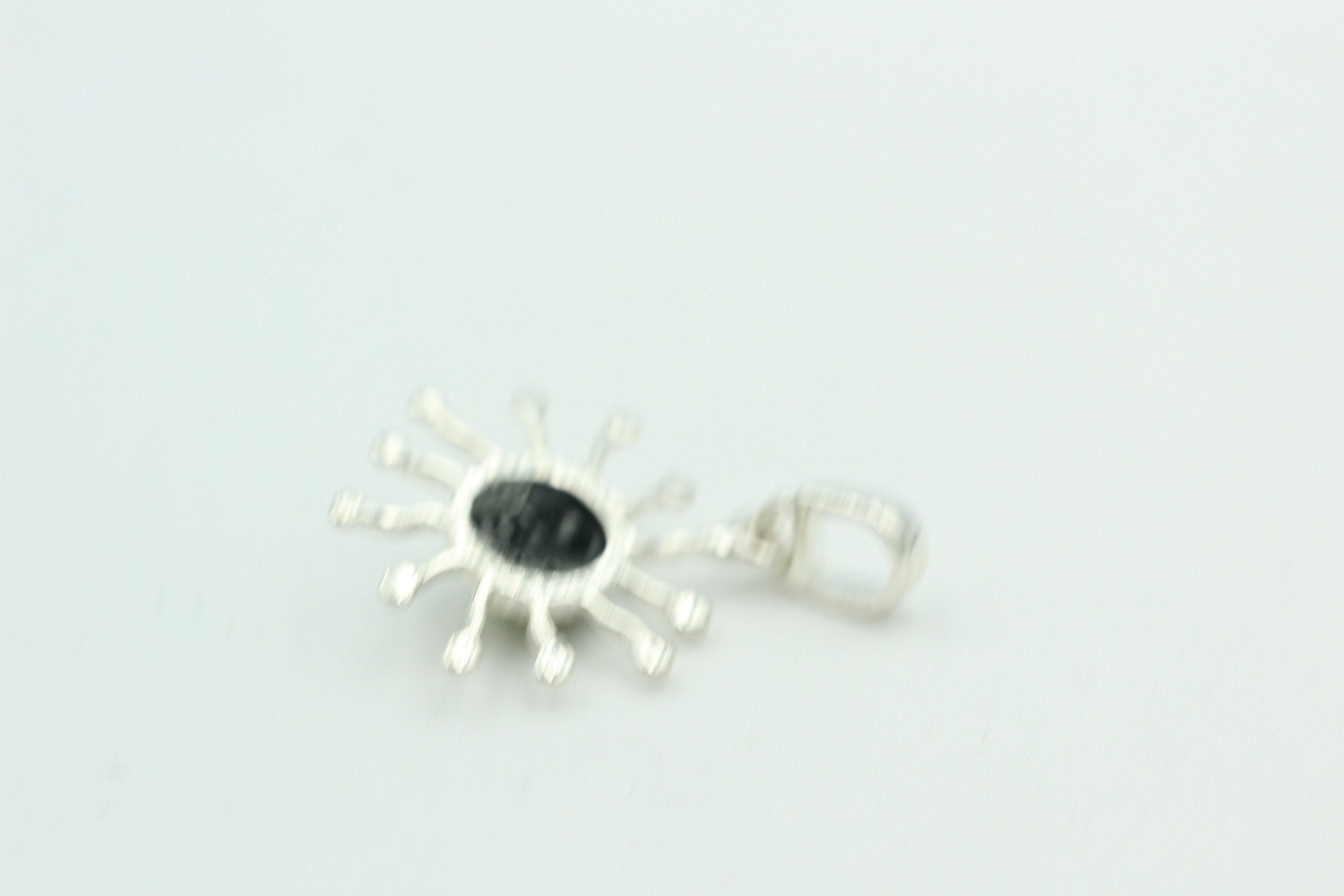Bernstein Anhänger Sternschmuck in Sterling Silber grüner Bernstein Anhänger