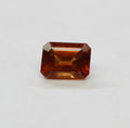 1,17 Carat orange Hessonit Granat Edelsteinn Oktagonschliff Sammlerstein VS Qualitat