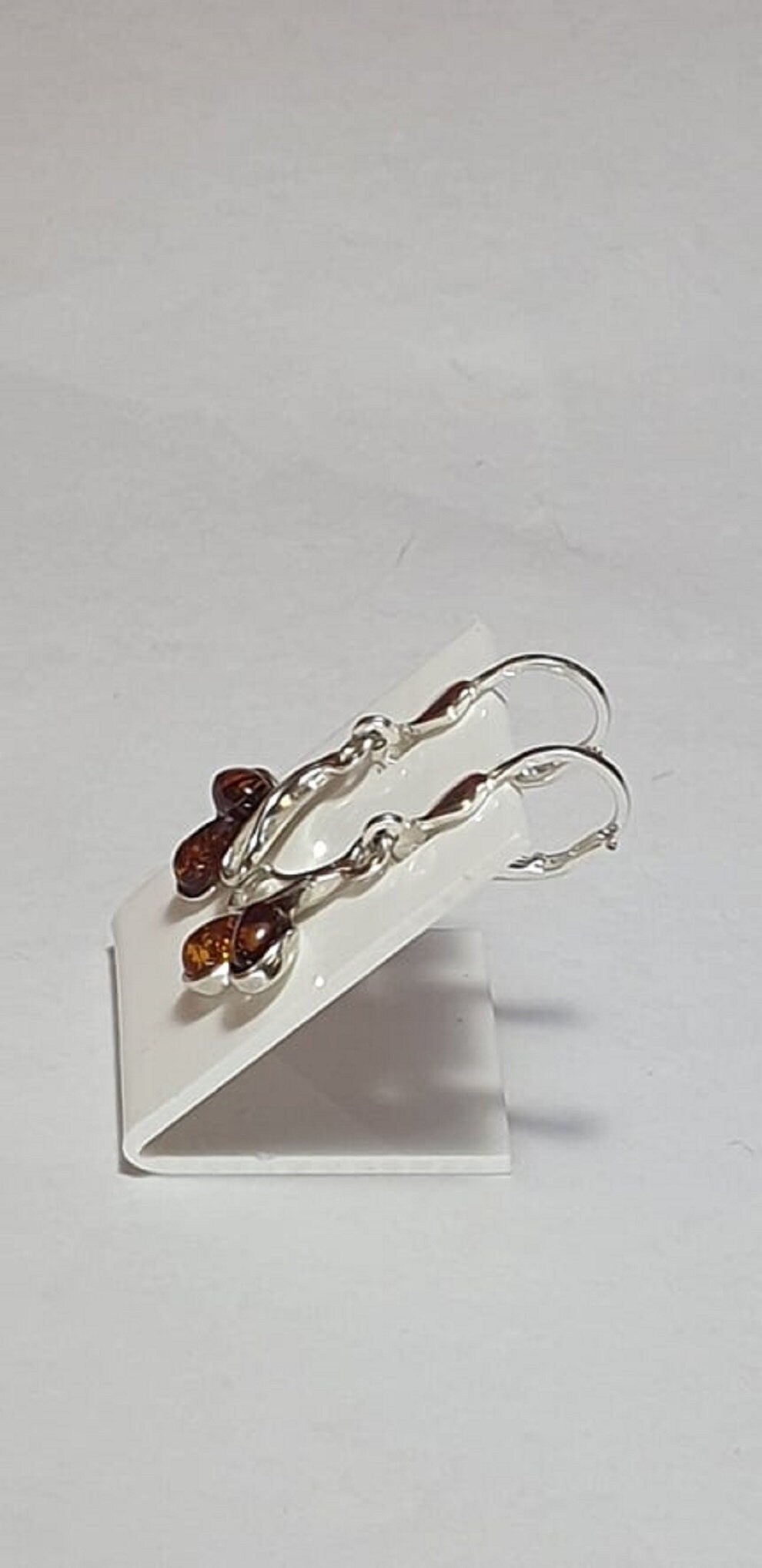 Edler Bernstein Ohrschmuck 925 Silber Ohrhanger Bernstein aus Litauen Top Edel