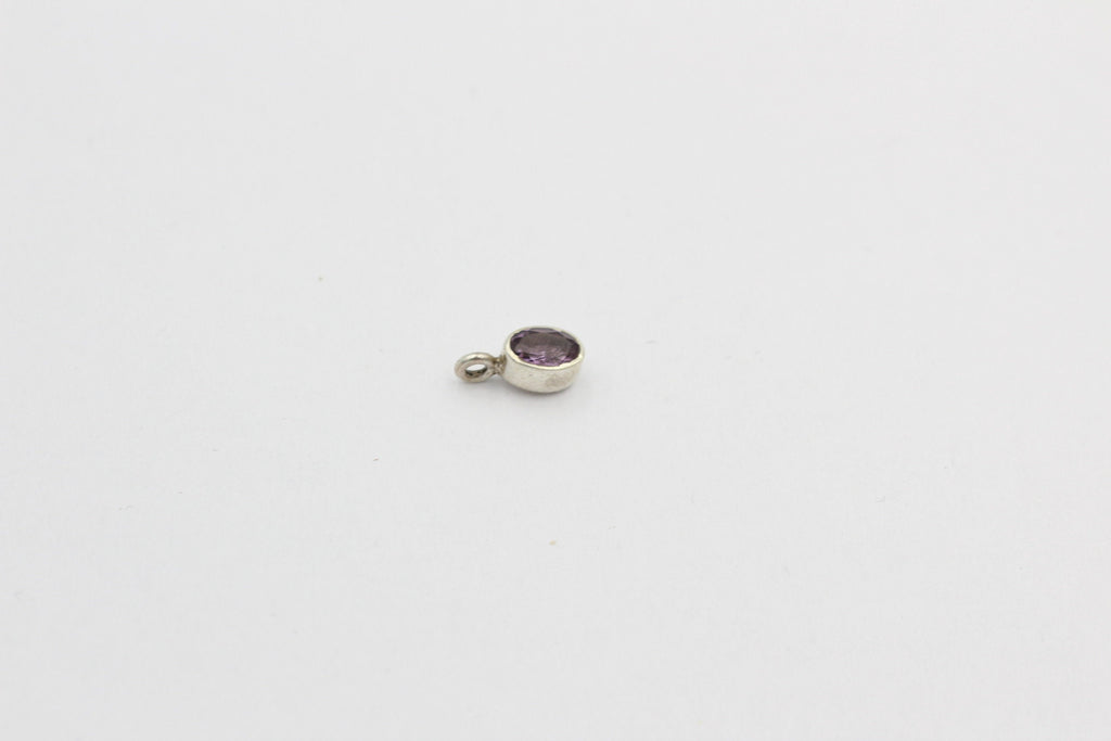 0,27 Carat Amethyst 5 x 3 mm Anhänger zum Bastel Armband Ohrhänger Anhänger Oval