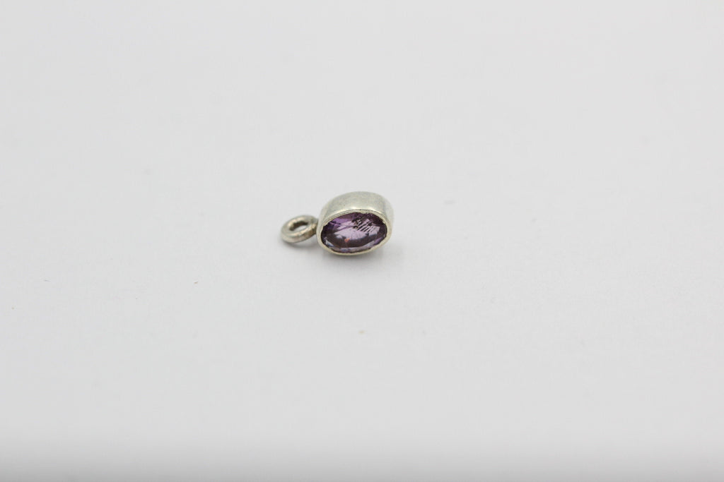 0,27 Carat Amethyst 5 x 3 mm Anhänger zum Bastel Armband Ohrhänger Anhänger Oval