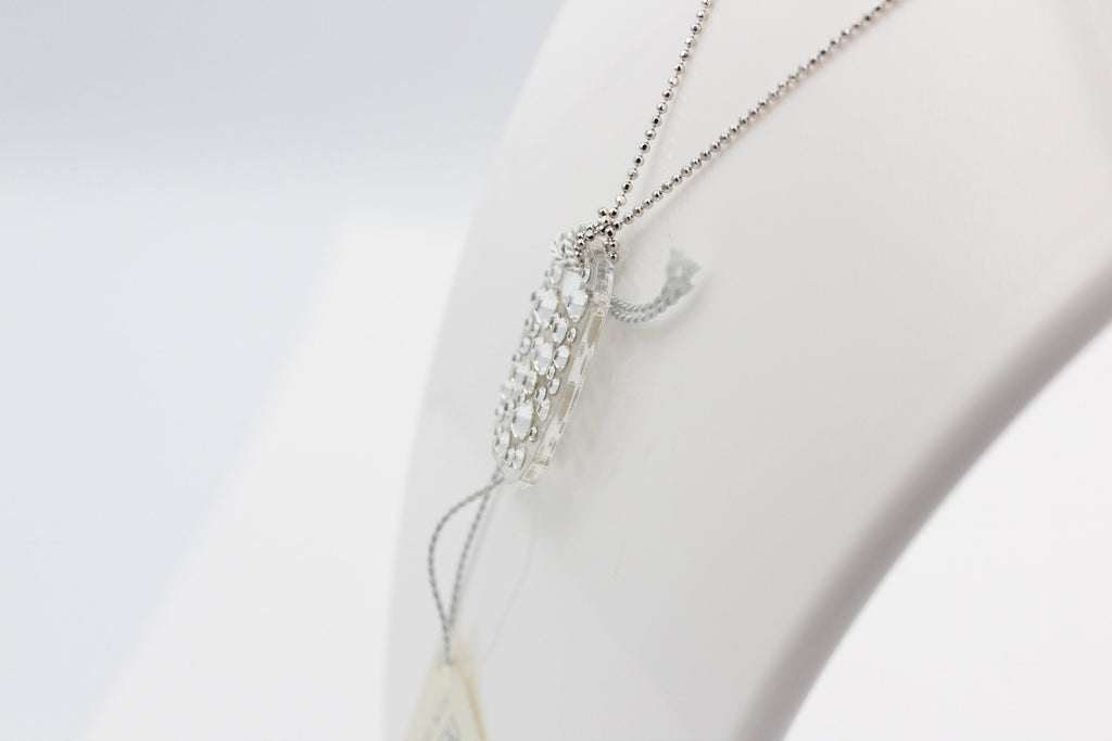 Collier Bubble mit Swarovski-Elements mit 925 Silber Kette