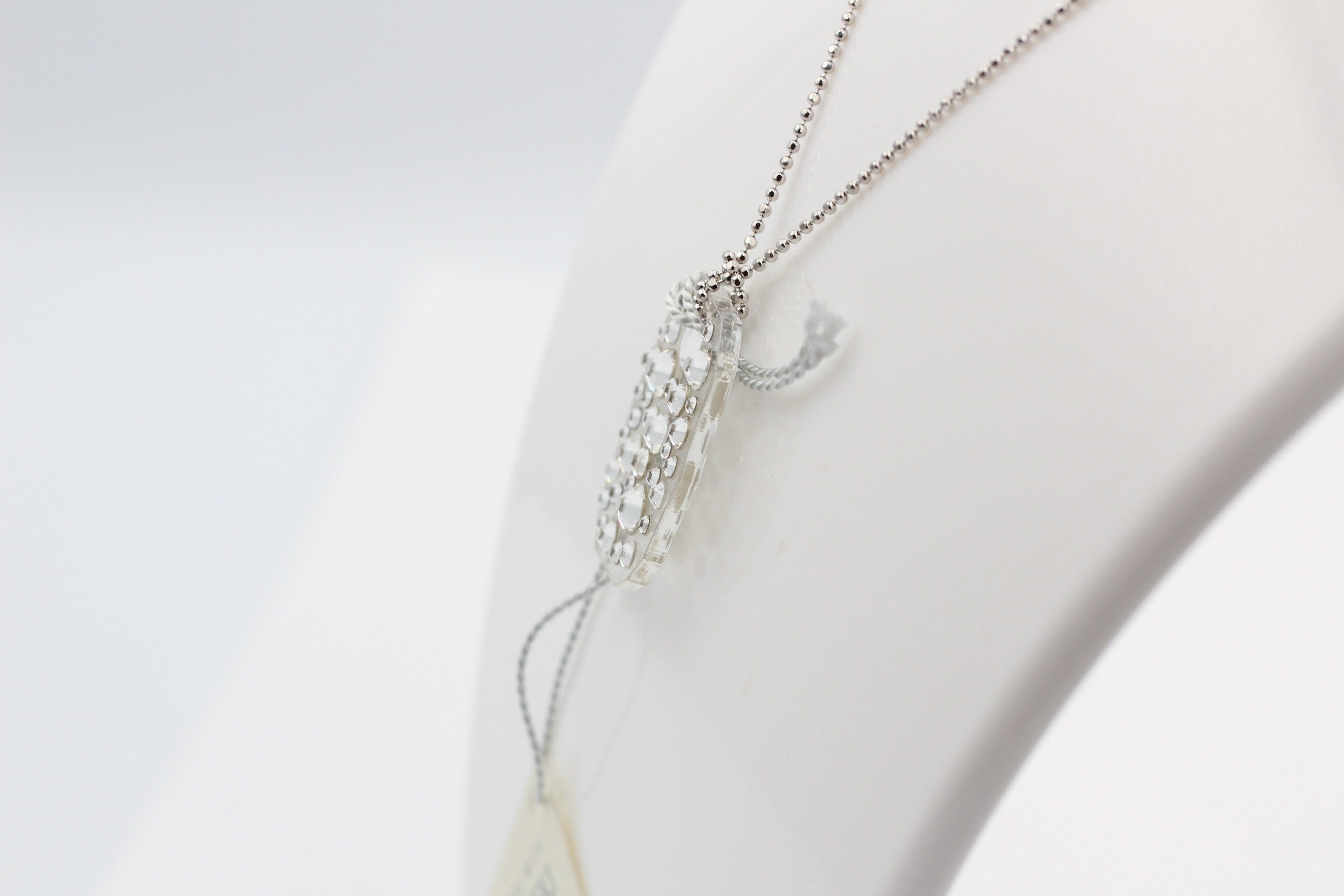 Collier Bubble mit Swarovski-Elements mit 925 Silber Kette