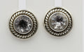 Edle 0,58  Carat Weißtopas Ohrstecker 925 Silber weißer Topas Unisex Schmuck