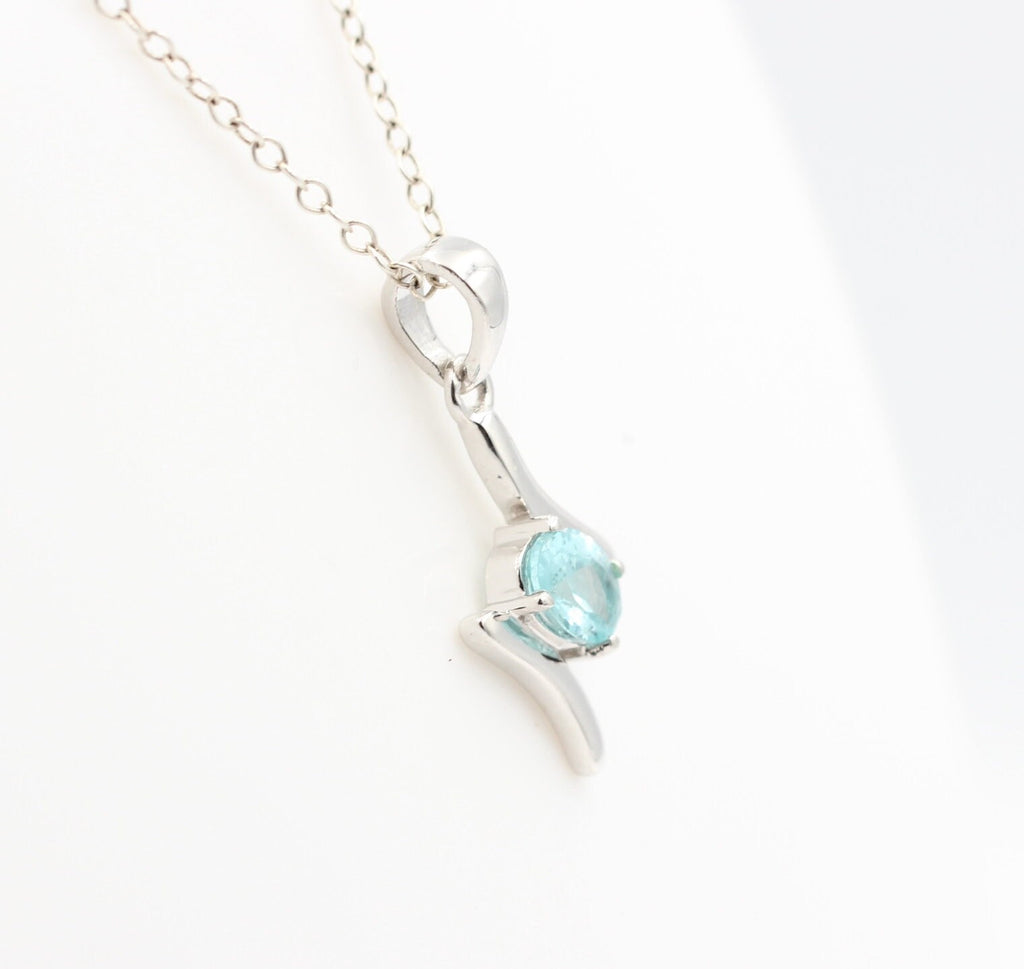 0,72  Carat seltener Apatit Anhänger 925 Silber Apatitanhänger Top seltener Apatit