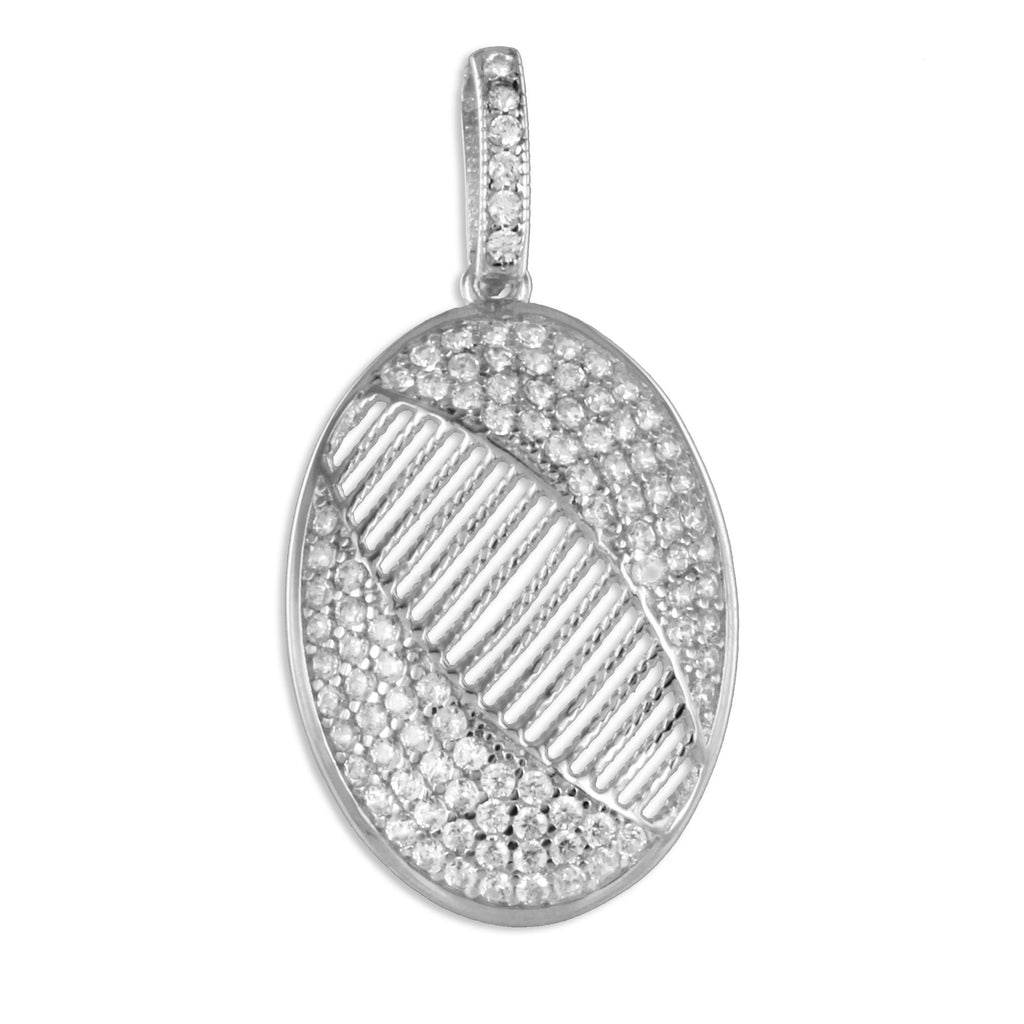 Anhänger mit Zirkonias 925 Silber Cubic Zirkon Silberanhänger Collier Kette Top