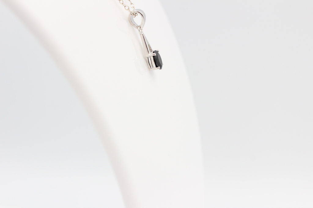 0,72  Carat Onyx Anhänger 925 Silber Onyxanhänger