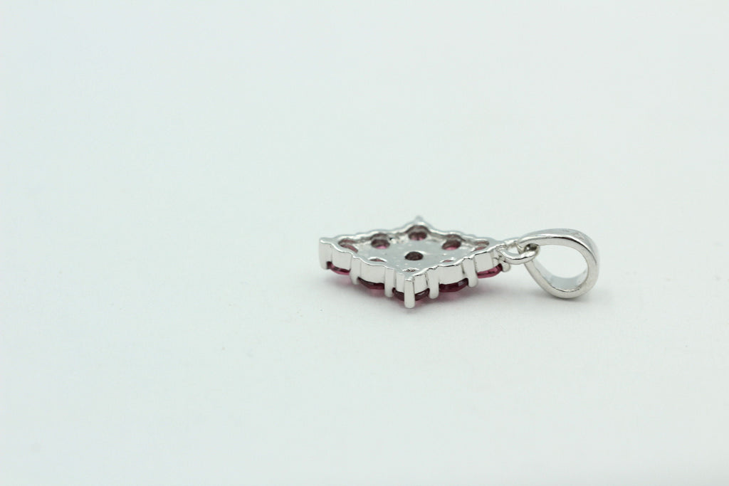 1,75  Carat Umbalit Granat Anhänger 925 Silber  seltener Umbalit