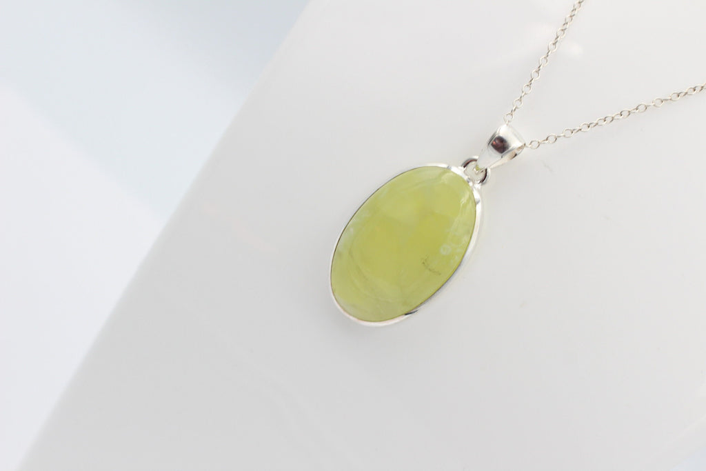 61,5 Carat Limonentopas Anhänger 925 Silber  Limonen Topas  Schmuck