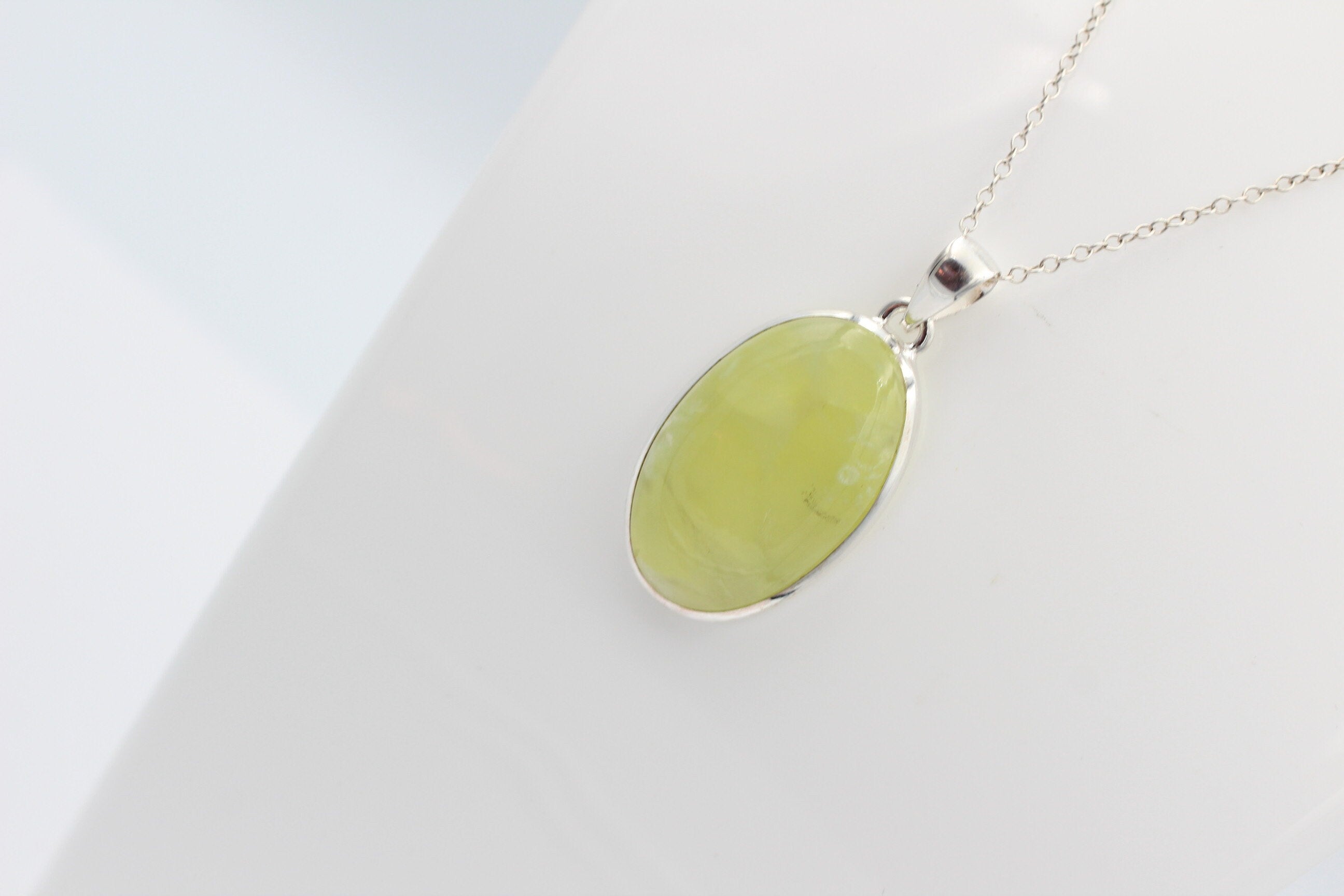 61,5 Carat Limonentopas Anhänger 925 Silber  Limonen Topas  Schmuck