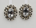 Edle 1,0 Carat Weitopas Ohrstecker 925 Silber Edelstein Ohrstecker Top Top
