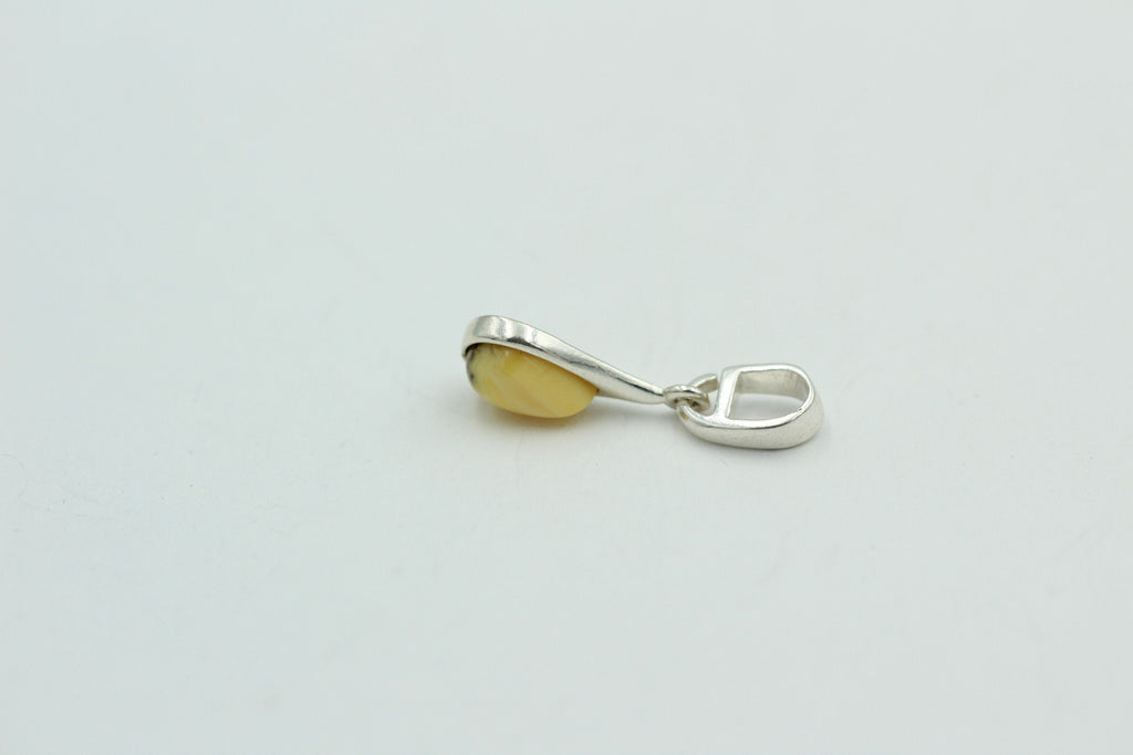 Bernstein Anhänger 925 Silber Collier Kette edel und schön Traum eines Anhängers