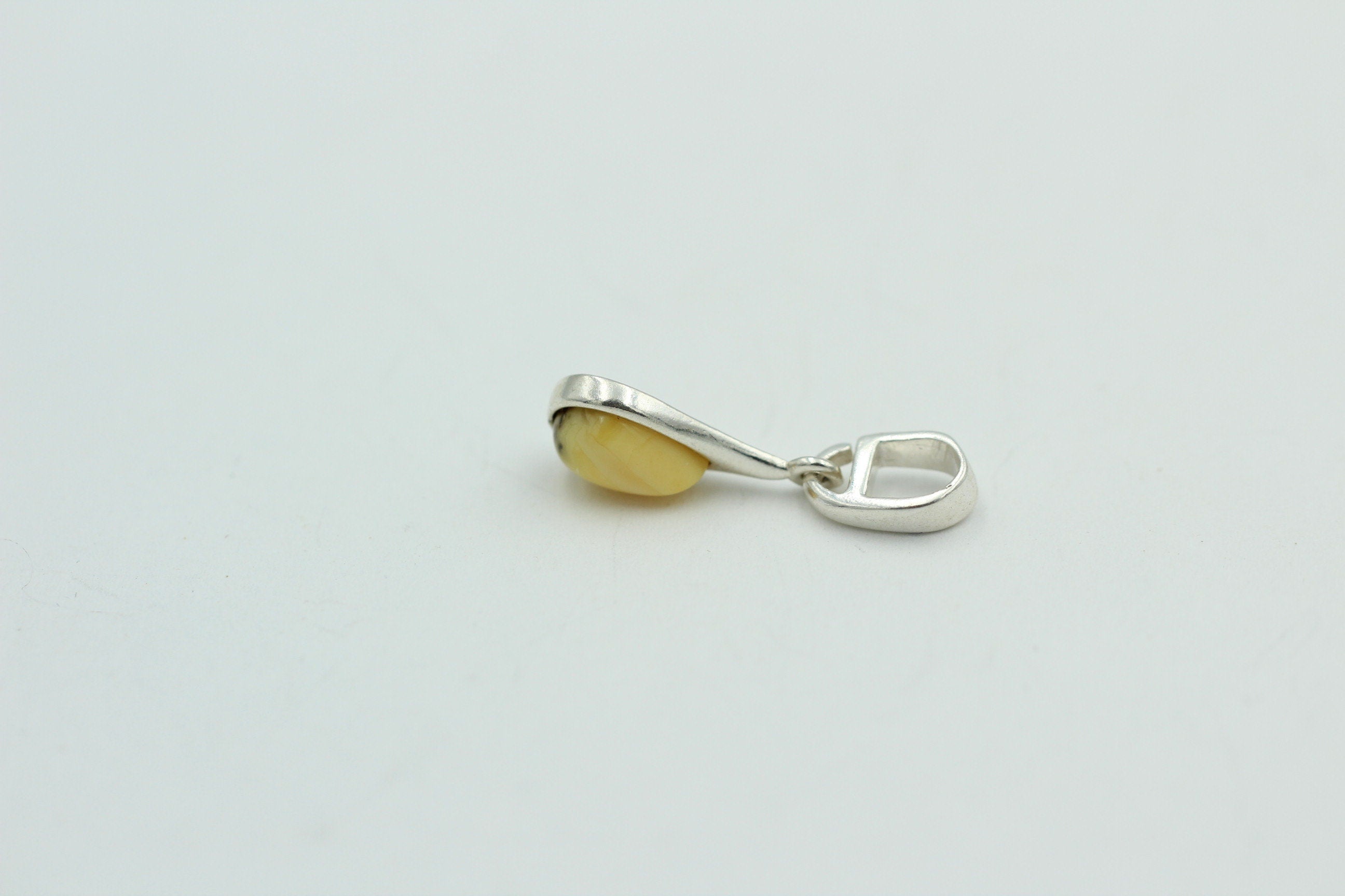Bernstein Anhänger 925 Silber Collier Kette edel und schön Traum eines Anhängers