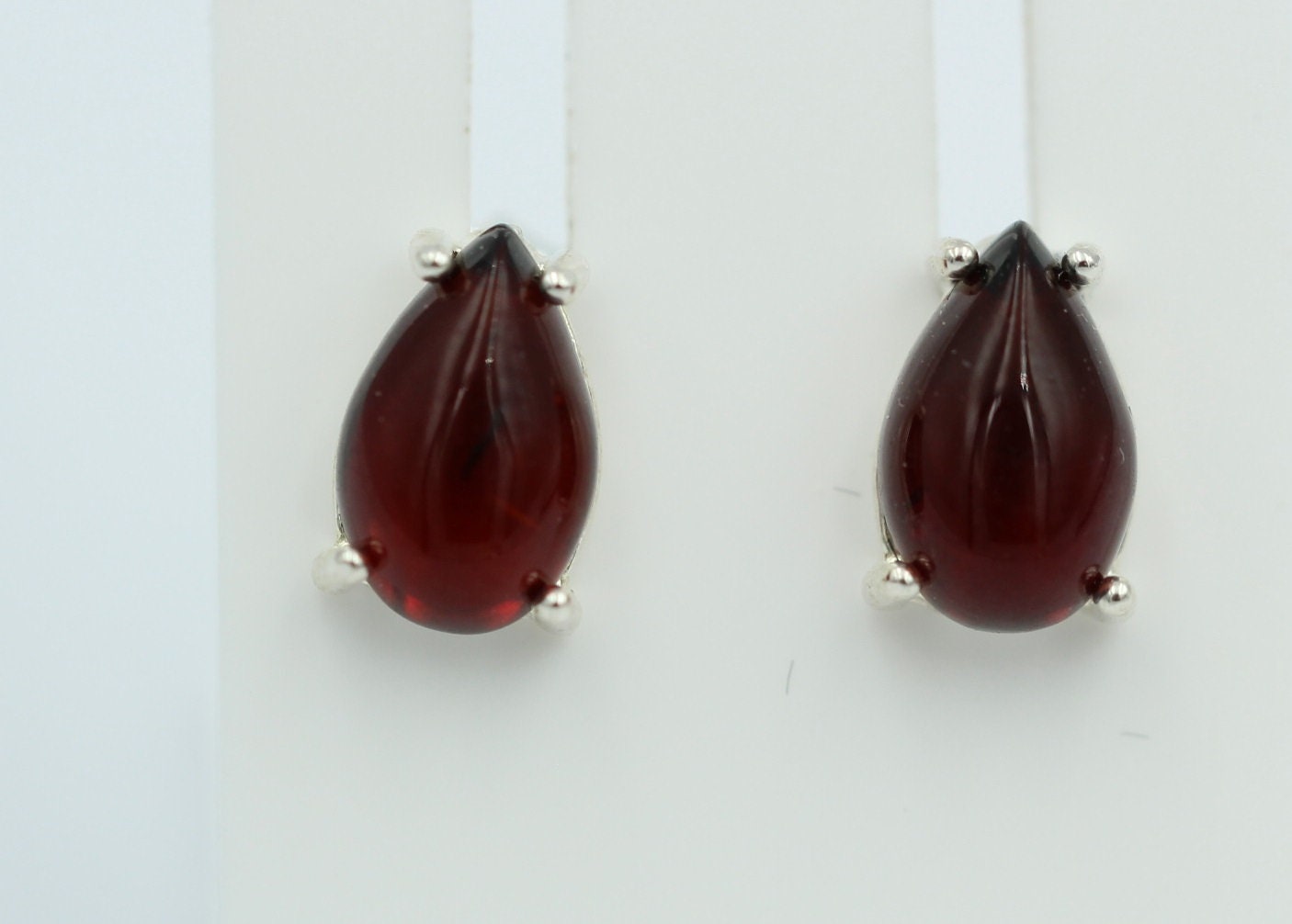 Edler Bernstein Ohrstecker Unisex 925 Silber Ohrschmuck Bernsten aus Litauen