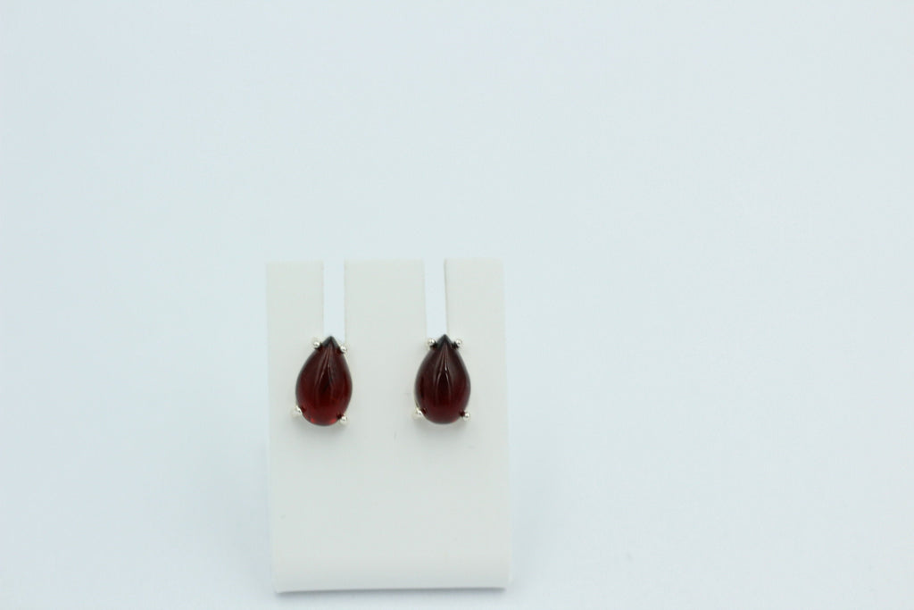 Edler Bernstein Ohrstecker Unisex 925 Silber Ohrschmuck Bernsten aus Litauen