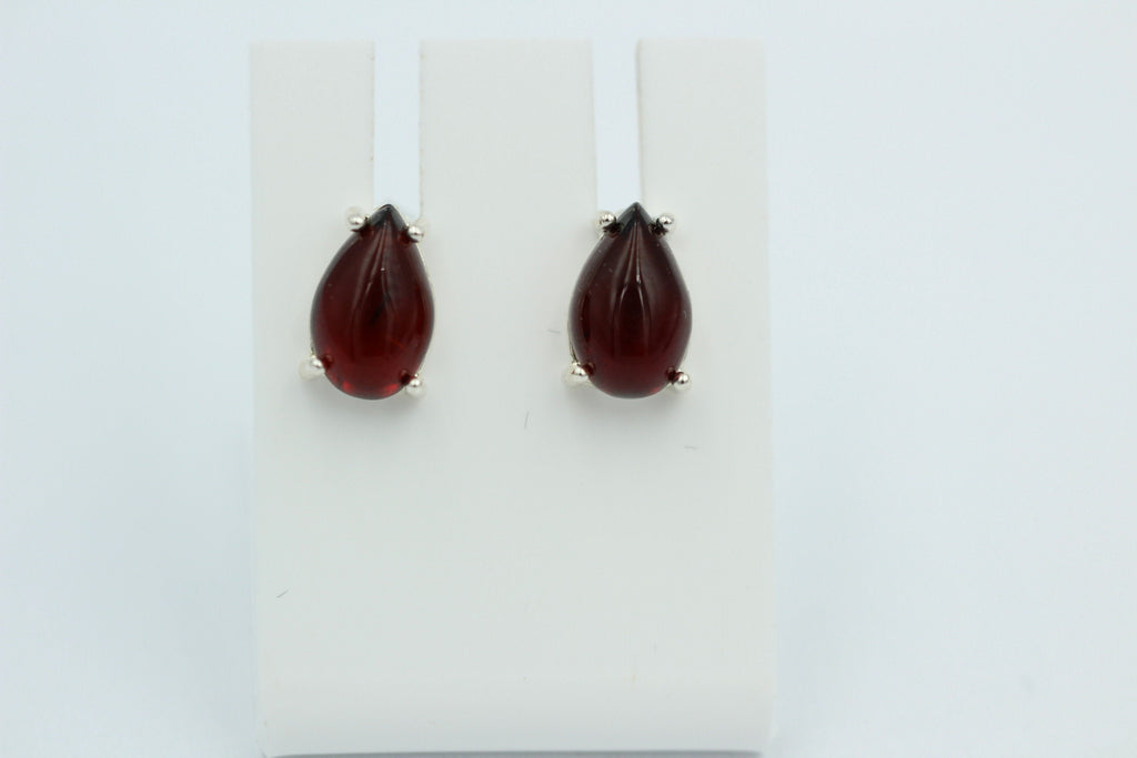 Edler Bernstein Ohrstecker Unisex 925 Silber Ohrschmuck Bernsten aus Litauen