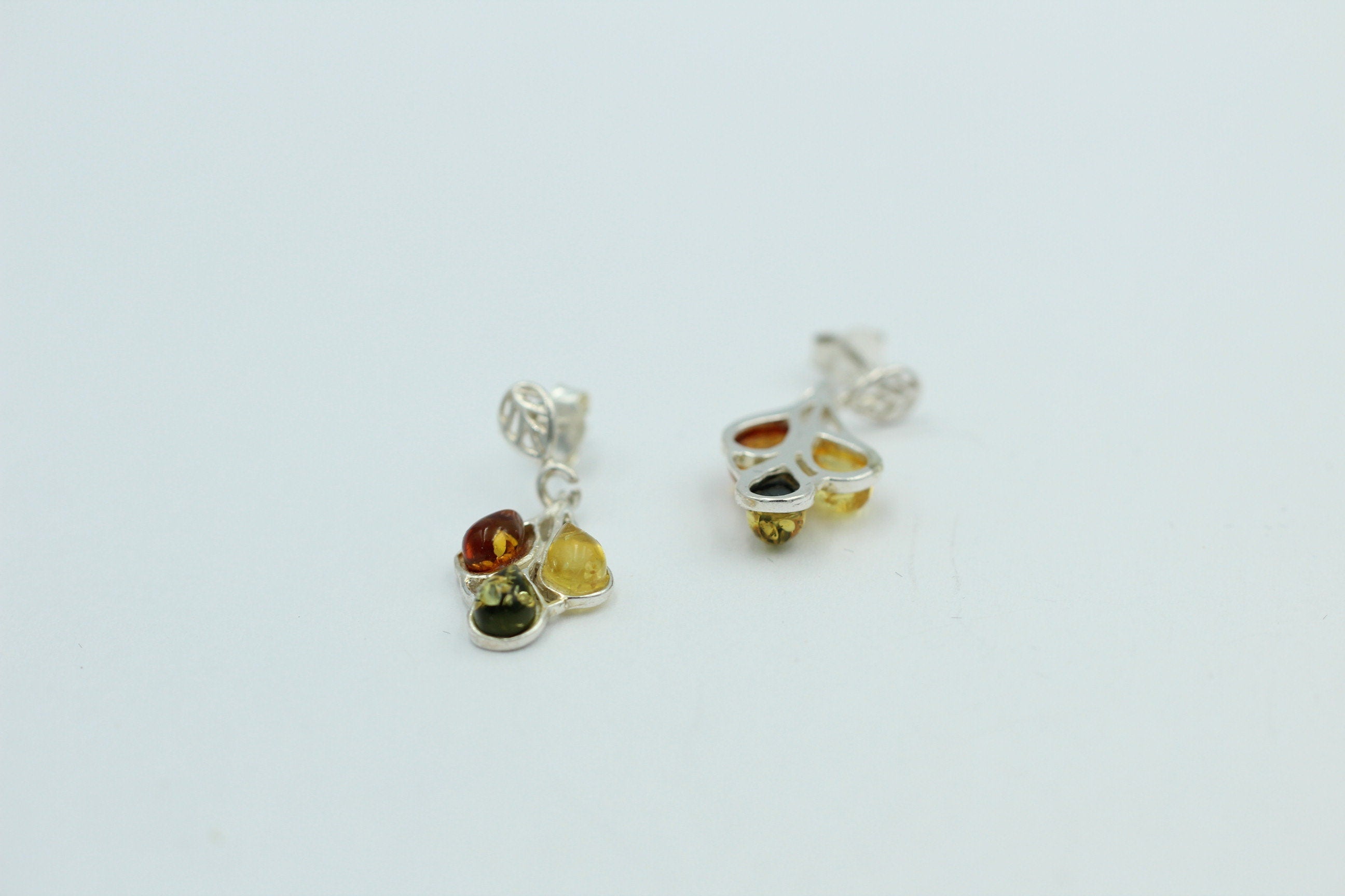 Edler Bernstein Ohrschmuck 925 Silber Ohrhänger Bernstein aus Litauen Top Edel