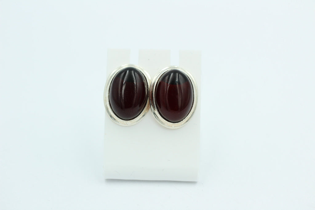 Edle Bernstein Ohrstecker 925 Sterling Silber Bernsteinohrstecker Top Edel