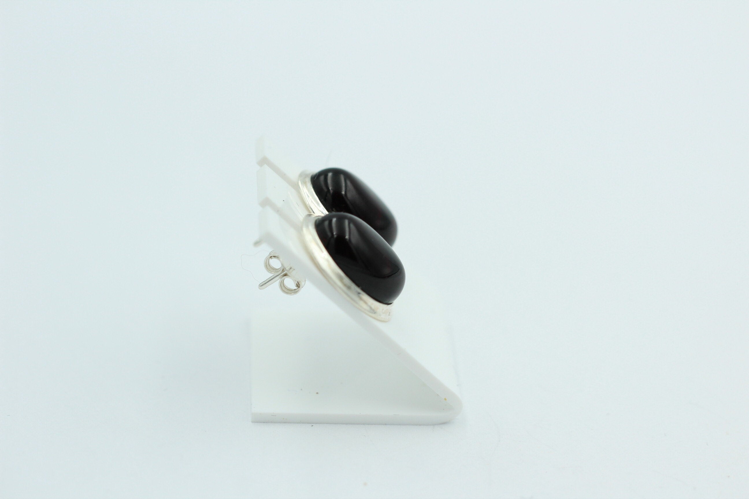 Edle Bernstein Ohrstecker 925 Sterling Silber Bernsteinohrstecker Top Edel