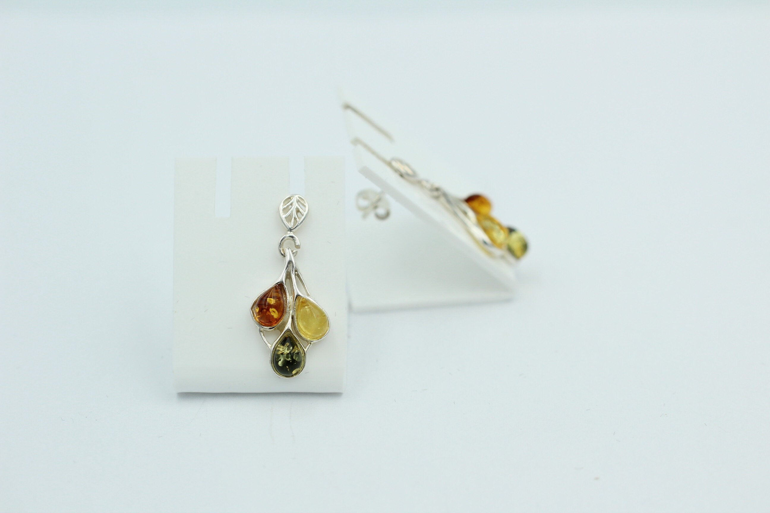 Edler Bernstein Ohrschmuck 925 Silber Ohrhänger Bernstein aus Litauen Top Edel