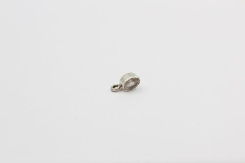 0,27 Carat Rosenquarz5 x 3 mm Anhänger zum Bastel Armband Ohrsthänger Anhänger
