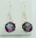 Edle 5,54 Carat Mystic Topas Ohrhänger 925 Silber mystischer topas Top Edel