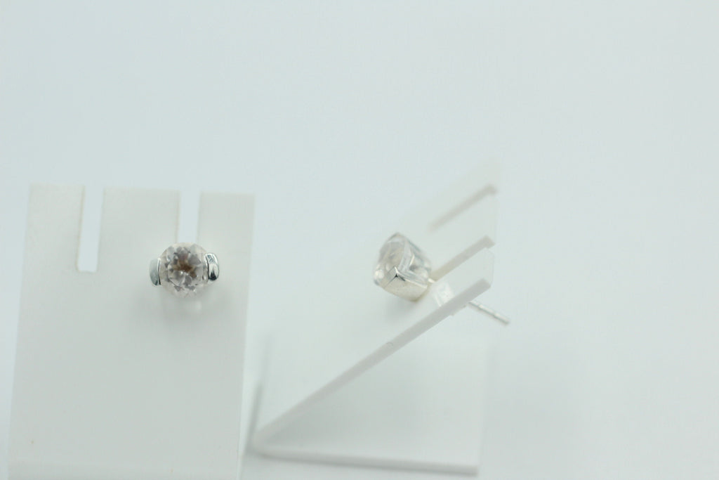 Edler 1,3 Carat Bergkristall Ohrstecker wunderbarer Edelstein Ohrschmucki to