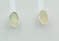 Edler 0,4 Carat Äthiopischer Opal Ohrstecker 925 Silber Welo Opal aus Äfrika