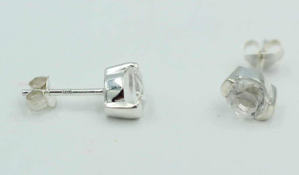 Edler 1,3 Carat Bergkristall Ohrstecker wunderbarer Edelstein Ohrschmucki to
