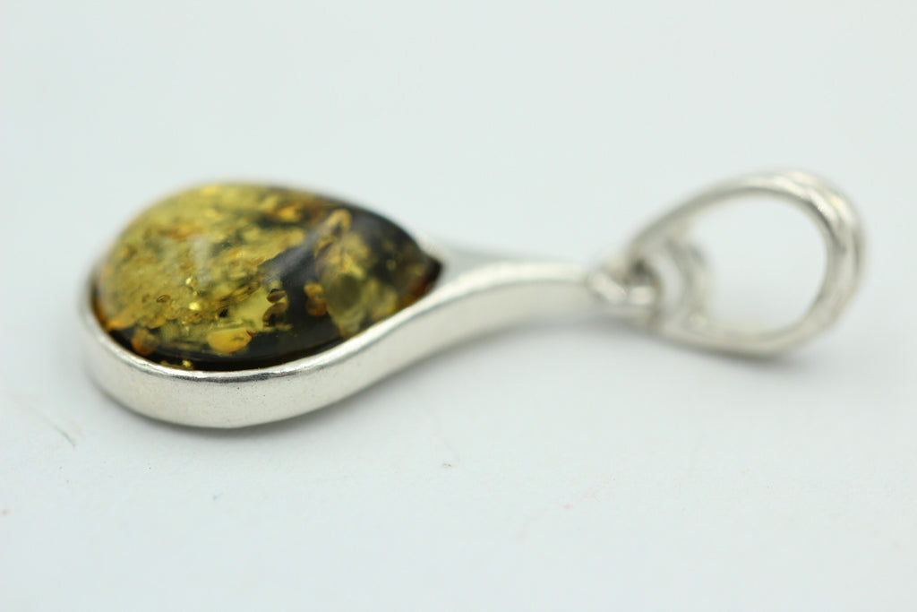 Bernstein Anhänger 925 Silber Collier Kette edel und schön Traum eines Anhängers